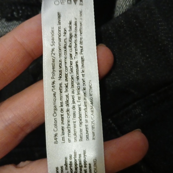 Eileen Fisher Women's Black Skinny Jeans Xs Tp - Picture 3 of 4